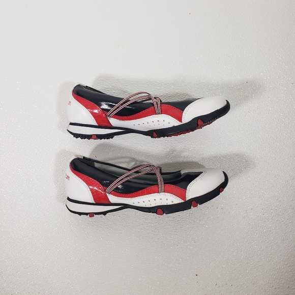 Golfstream Mary Jane Criss-cross Shoes Sz 6 - Picture 4 of 8